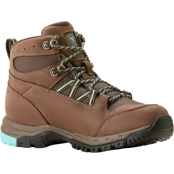 Ariat Womens Skyline Summit Waterproof Boots 10053684 - Bitter Brown / Aqua
